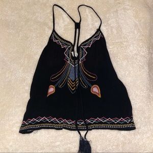 LA Hearts Embroidered Tank Size S